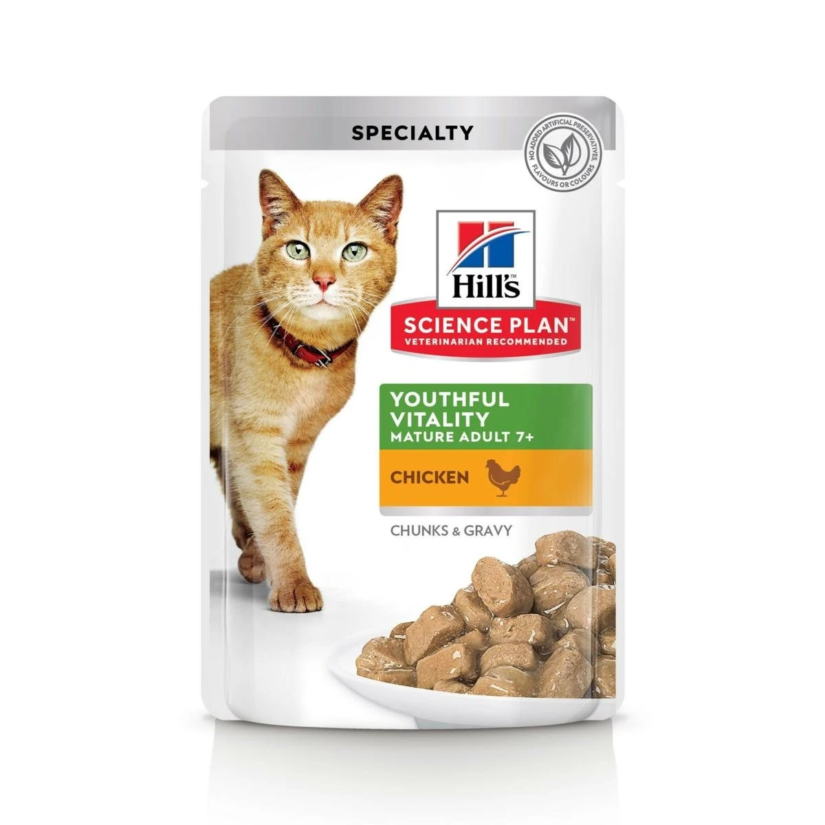 Hill's Cat Senior Vitality buste per gatto 12 x 85 g - Immagine 1