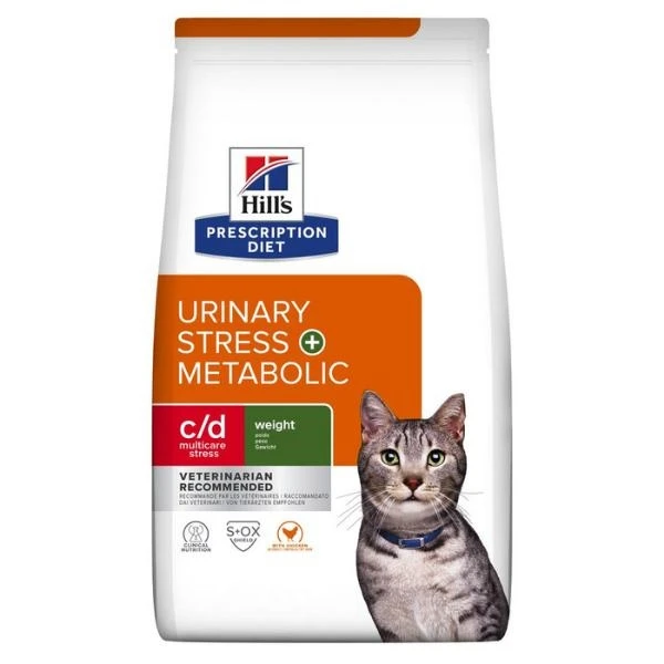 Hill's c/d Gatto Urinary Stress/Metabolic 3 kg - Immagine 1