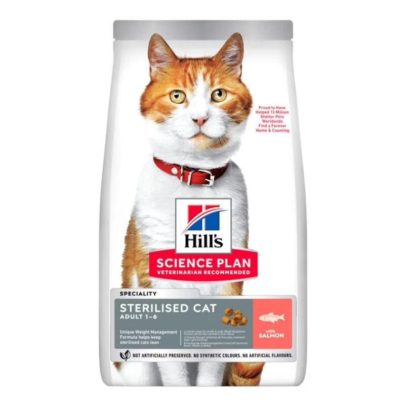 Hill's Cat Sterilized al Salmone 300 g - Immagine 1