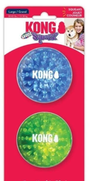 KONG Squeezz Geodz Large - Gioco per cani - Immagine 1