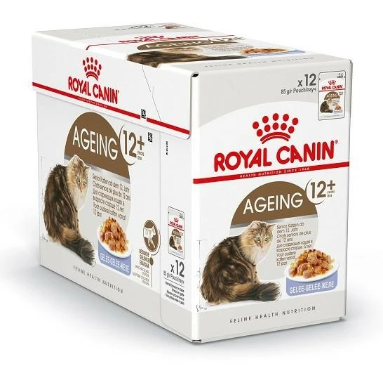 Royal Canin Ageing +12 in Salsa per Gatto – 12 buste x 85 g - Immagine 1