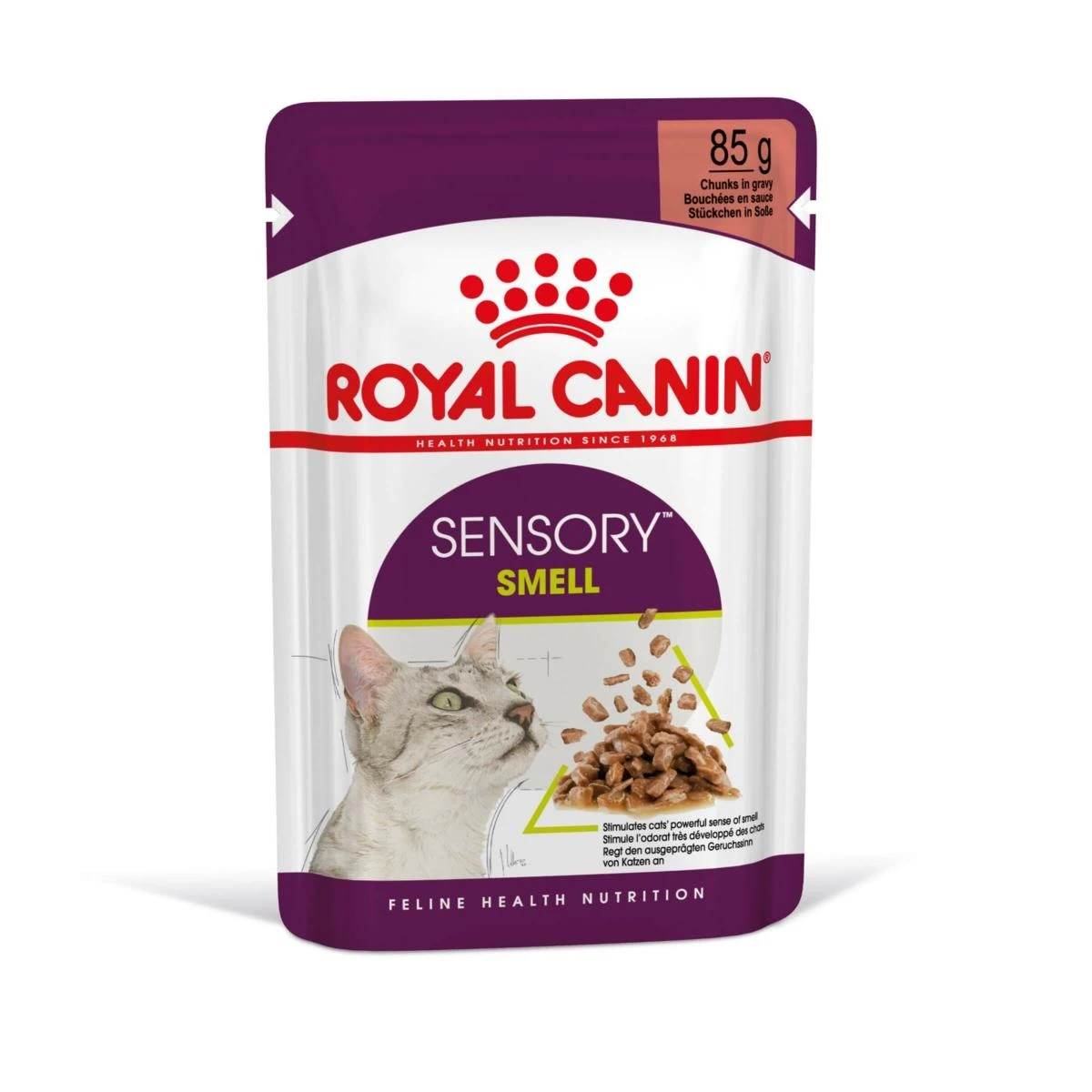Royal Canin Sensory Smell Cat Gravy - Buste per gatti 12 x 85 g - Immagine 1