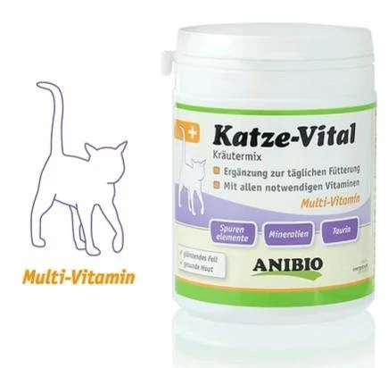 Anibio Gatto-Vital Gr 120 - Integratore per Gatti - Immagine 1