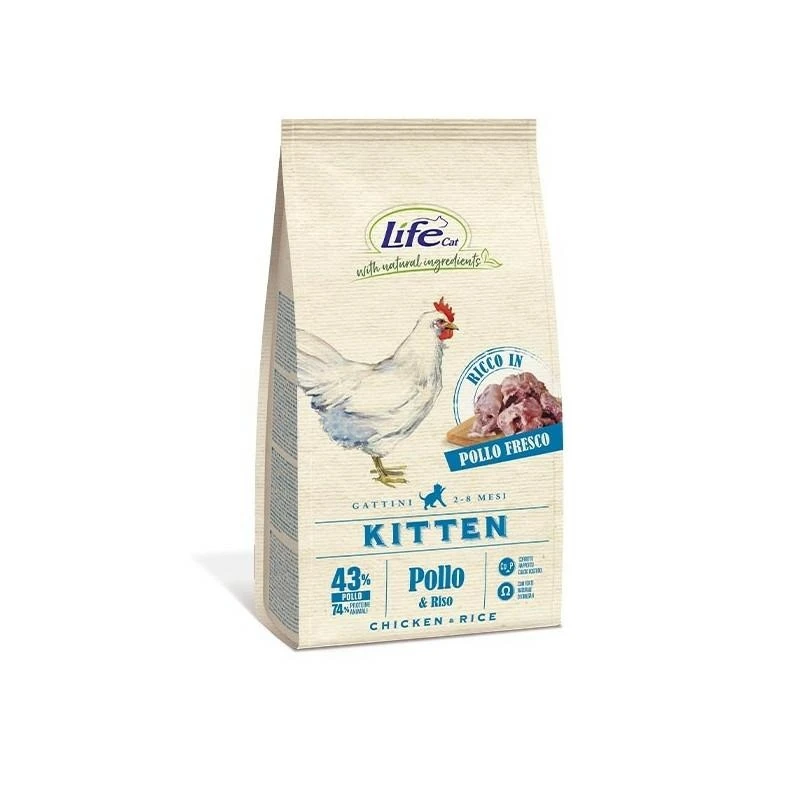Lifepet Lifecat Kitten Pollo 400 g - Immagine 1