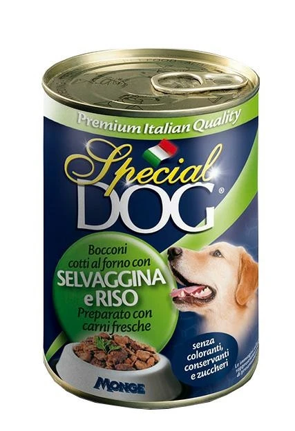 Specialdog Bocconi con Riso e Selvaggina 24 x 400 g - Immagine 1