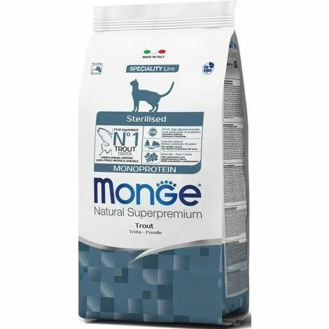 Monge Cat Mono Steril Trota 400 g - Immagine 1