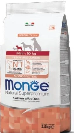Monge Dog Mini Puppy/Junior al Salmone - Immagine 1