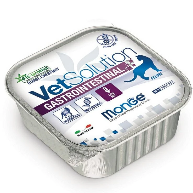 Monge Cat Gastrointestinal 24 x 100 g - Immagine 1