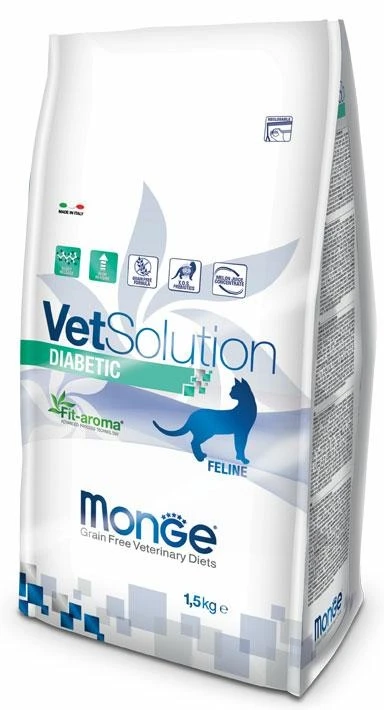 Monge Cat Diabetic 1,5 kg - Alimento dietetico per gatti - Immagine 1