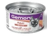 Gemon Cat Mousse Salmone/Pollo 85 g - Immagine 1