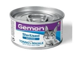 Gemon Cat Mousse Sterilized Tonno/Maiale 85 g - Immagine 1