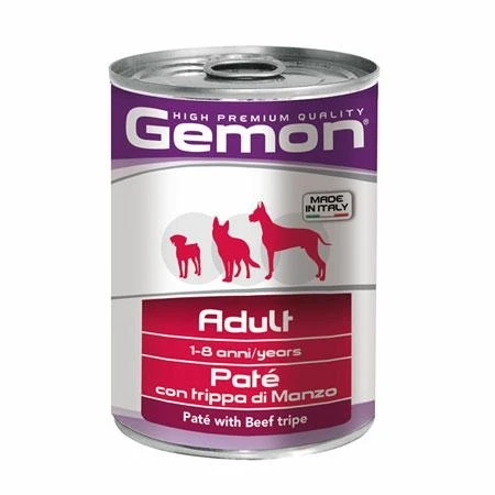 Gemon Dog Paté Trippa e Manzo 24 x 400 g - Immagine 1