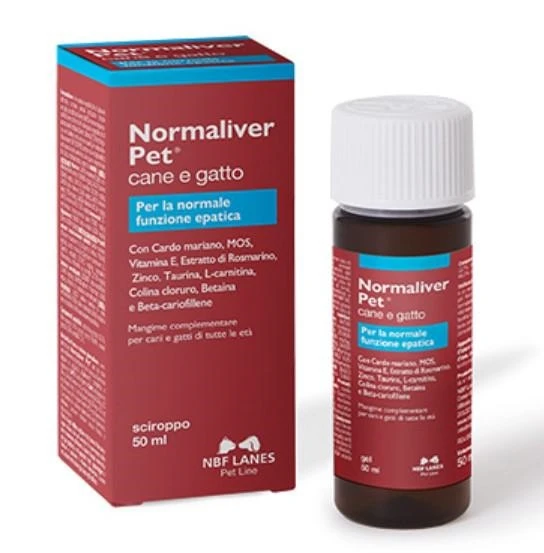 Normaliver Pet Cane/Gatto Sciroppo 50 ml - NBF,GAINTE - Immagine 1