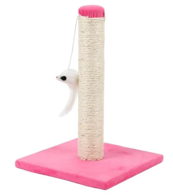 Nobleza Tiragraffi in Sisal Rosso 25x25x35 cm per Gatti - Immagine 1