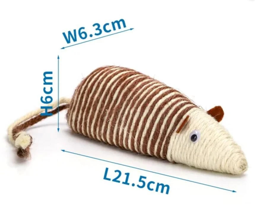 Nobleza Tiragraffi Topolino per Gatti 24x10x9 cm - Immagine 1