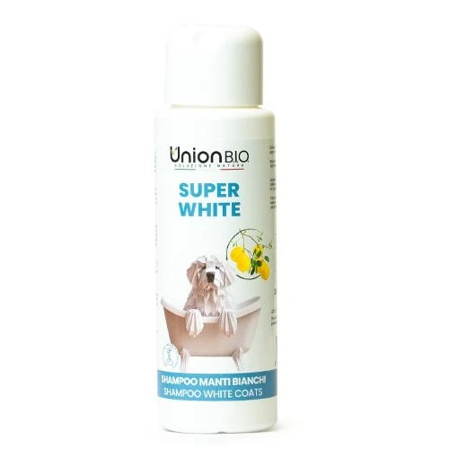 UnionBio Super White 250 ml - Trattamento per cani a manto bianco - Immagine 1