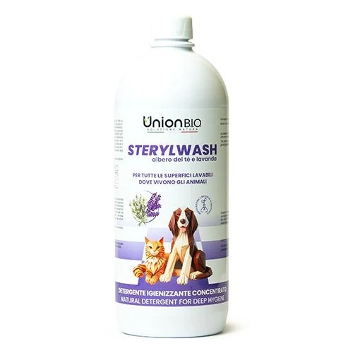 Unionbio Sterylwash Lavanda 1 L - Detergente per l'igiene del cane - Immagine 1