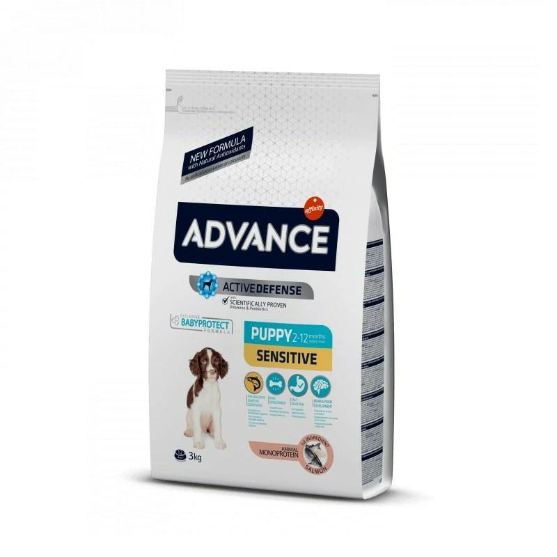 Advance Puppy Sensitive Salmone e Riso 3 kg - Immagine 1