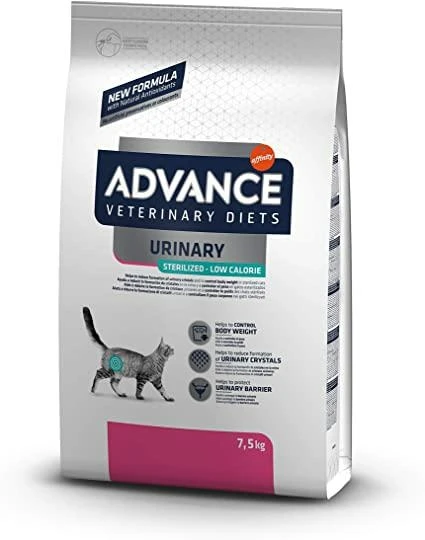Advance Cat Urinary Sterilized Low Calorie 7,5 kg - Immagine 1