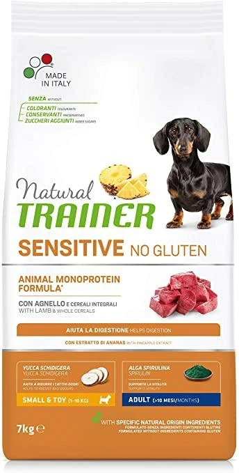 Trainer Sensitive Mini Agnello 7 kg - Mangime secco per cani piccoli - Immagine 1