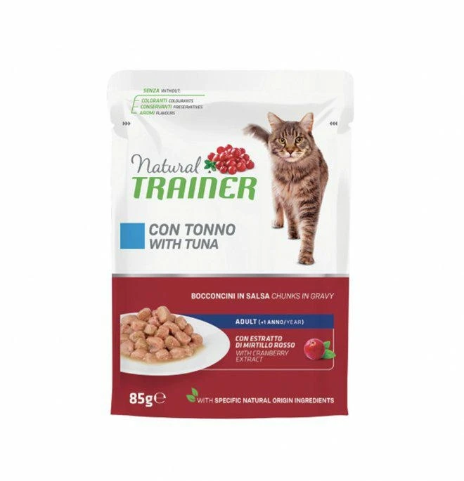 Trainer Natural Tonno - Umido per Gatto 12 x 85 g - Immagine 1