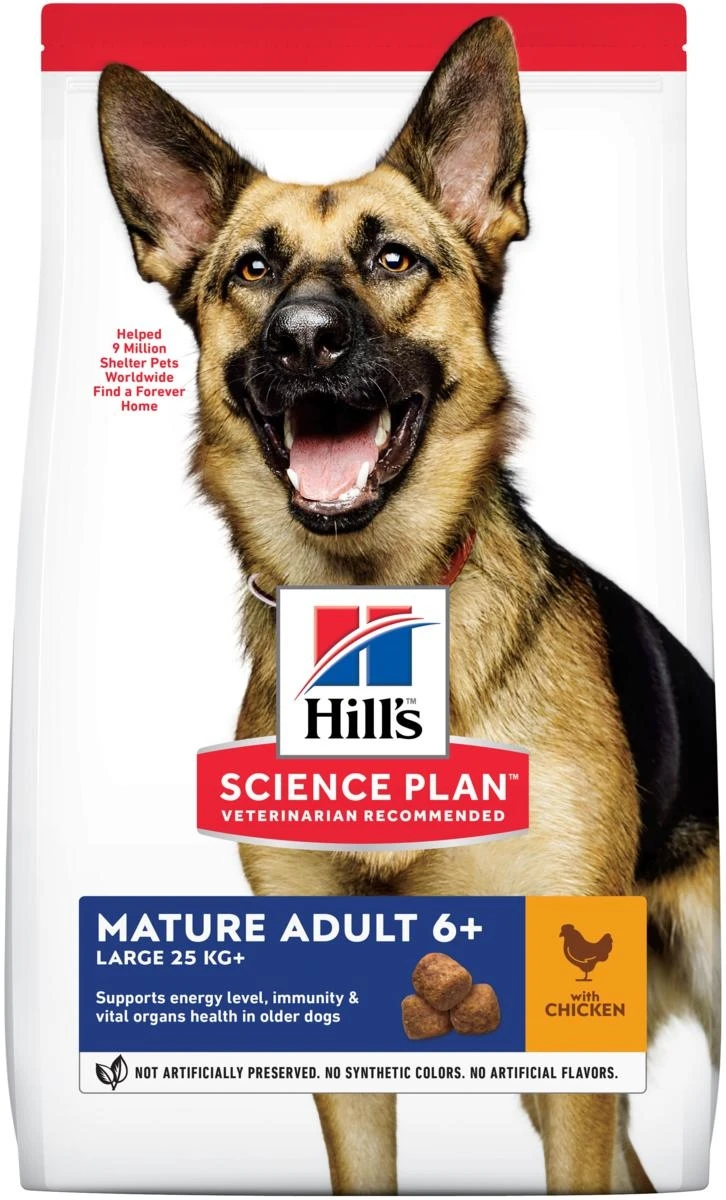 Hill's Cane Senior Large al Pollo 12 kg - Immagine 1