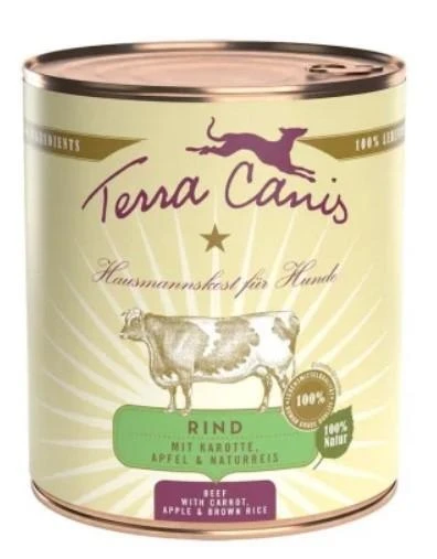 Terracanis Classic Manzo 800g - Mangime Umido per Cane - Immagine 1