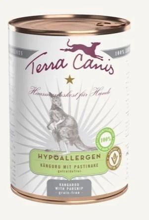 Terra Canis IPOALLERGENIC 400g Canguro - Alimentazione Naturale per Cani - Immagine 1