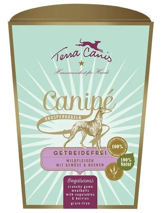 TERRA CANIS Canipe 200g Selvaggina - Snack Naturale per Cani - Immagine 1