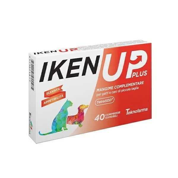 Iken Up Plus Gatto e Cane Mini 40 CPR - Teknofarma - Immagine 1