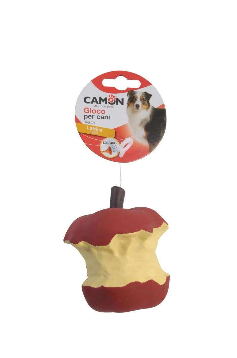 Camon Mela Rossa con Squeaker - Accessorio per Cane - Immagine 1