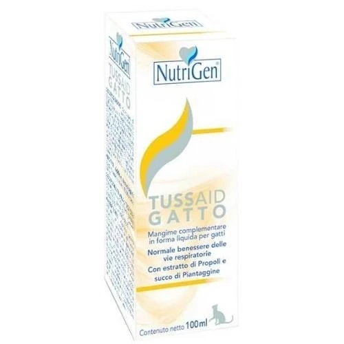 TussaID Sciroppo Gatto 100 ml - Nutrigen - Immagine 1