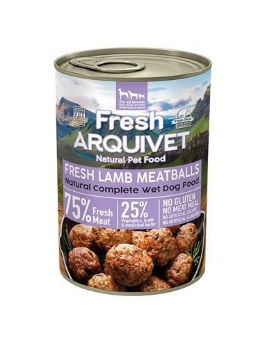 Arquivet Fresh Dog 400g - Polpette di Agnello - Immagine 1