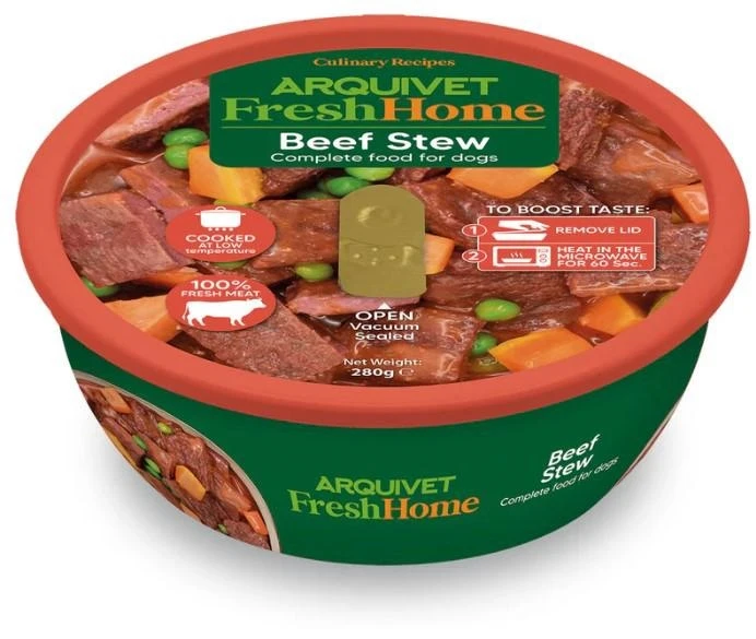 Arquivet Fresh Home Spezzatino Manzo 280g - Immagine 1