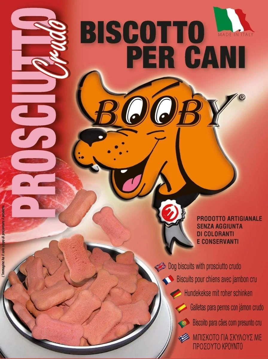 Booby Praline Prosciutto 100g - Snack Delizioso per Cani - Immagine 1