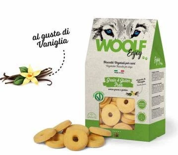 Woolf Biscotti Gluten Free Vaniglia 400g - MAST - Immagine 1
