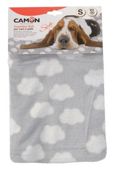 Camon Copertina Soft 75x100 Nuvole - Comfort per il tuo Cane - Immagine 1