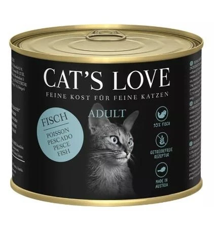 Cat's Love Pesce Puro 200g - CATSLOVE - Immagine 1