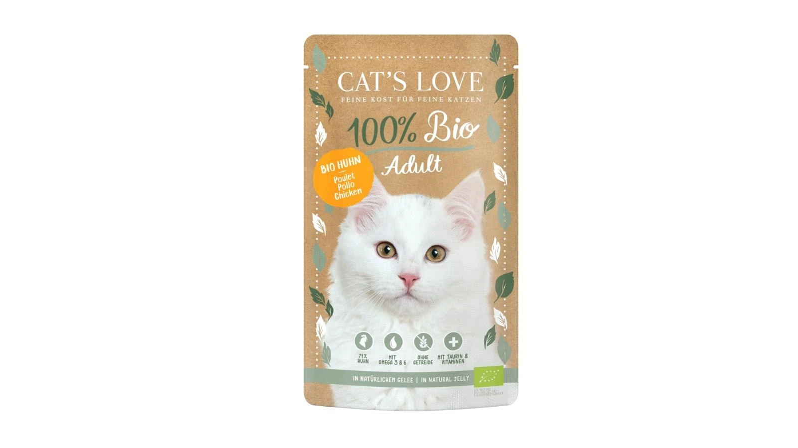 CAT'S LOVE BIO BUSTE 6 X GR 100 POLLAME - CATSLOVE - Immagine 1