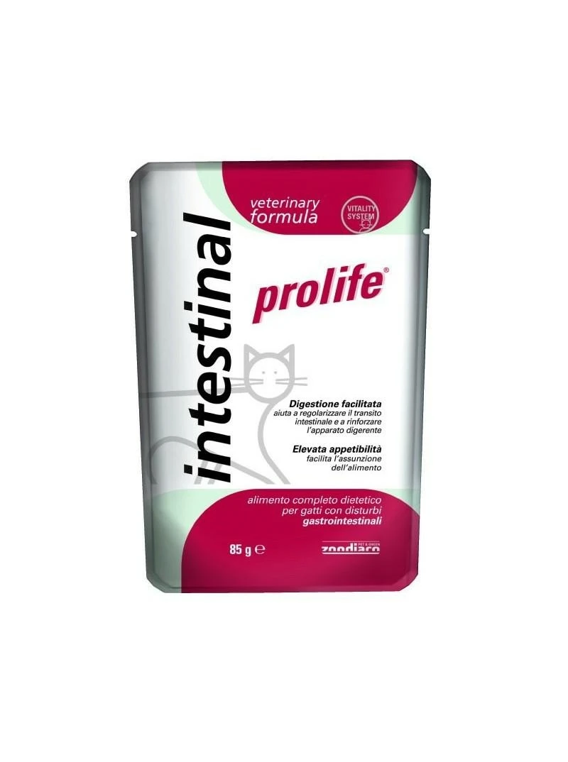 Prolife Cat Buste Intestinal 12 x Gr 85 - Mangime Dietetico - Immagine 1