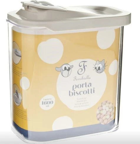 Ferribiella Ferribella Porta Biscotti ml 16 Tortora - Immagine 1