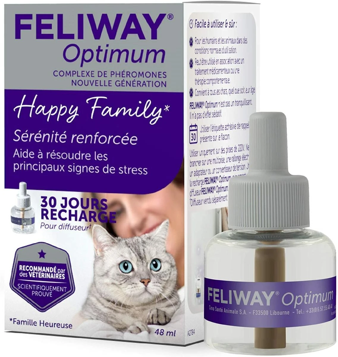 Feliway Optimum Ricarica 48 ml - CEVA - Immagine 1