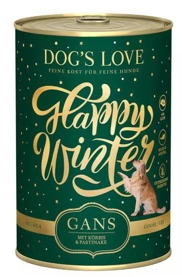 Dog's Love Menù Invernale 400g Oca/Zucca/Pastinaca - Immagine 1