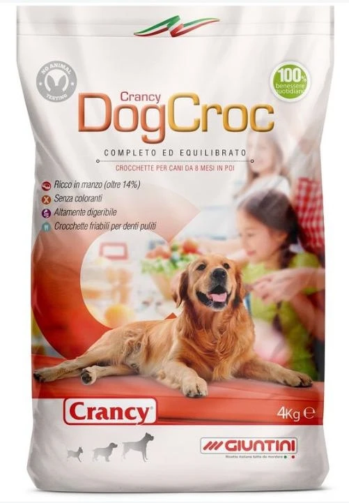 Crancy Dog Croc 4kg - GIUNTINI - Immagine 1