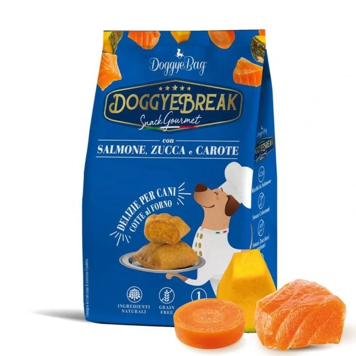 Doggyebag Doggybreak Salmone/Zucca/Carote 180g - Immagine 1