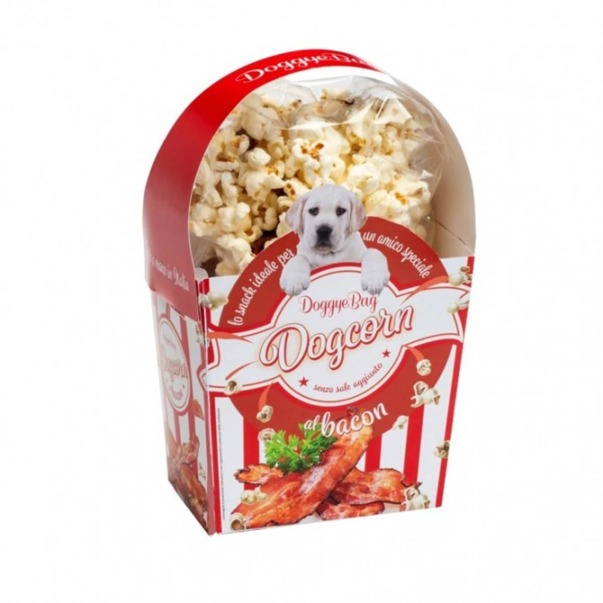 Doggyebag Pop Corn Bacon 60g - Snack per Cane - Immagine 1