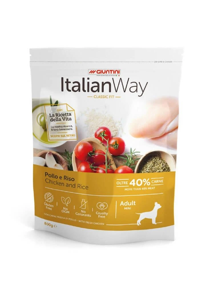 Italian Way Dog Mini Carni Bianche/Riso - Giuntini - Immagine 1