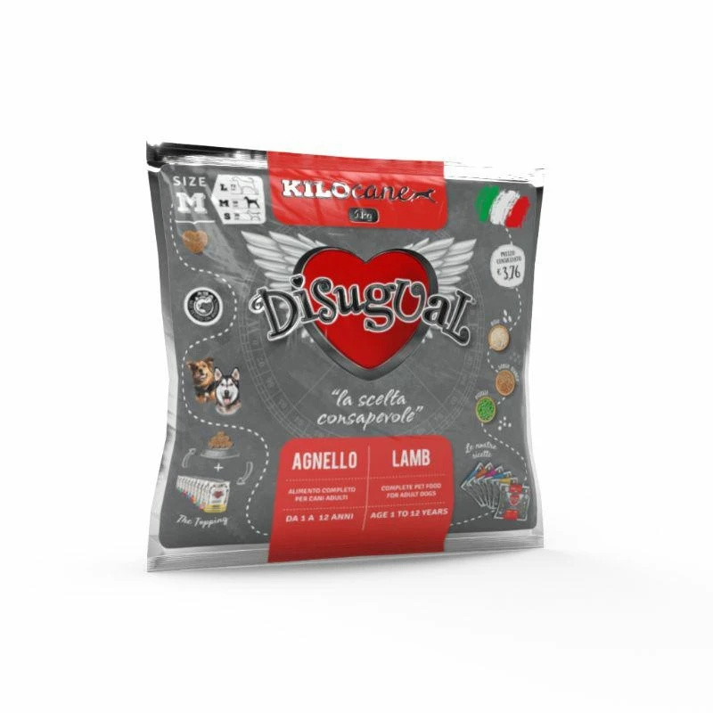 Disugual Kilocane Medium Agnello 1 kg - Immagine 1