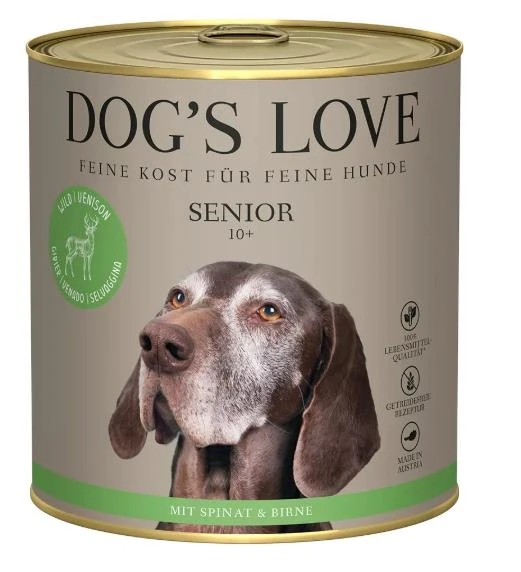 DOG'S LOVE SENIOR Gr 800 Selvaggina - Immagine 1