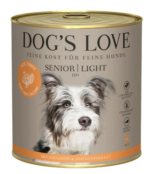 DOG'S LOVE Senior Gr 800 Tacchino Light - DOGSLOVE - Immagine 1